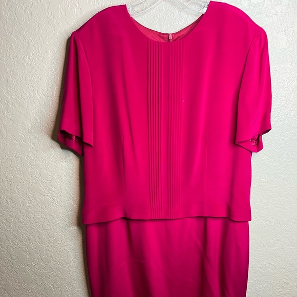 Talbots Pink/Fushia Dress - Picture 3 of 8